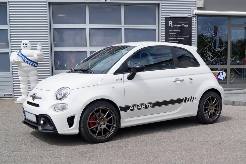 Fiat 500 Abarth, Borbet RS, 17
